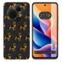 Funda Silicona para TCL 605 diseño Perros 09 Dibujos