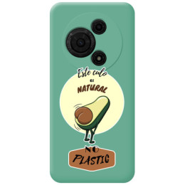 Funda Silicona Líquida Verde para TCL 605 diseño Culo Natural Dibujos