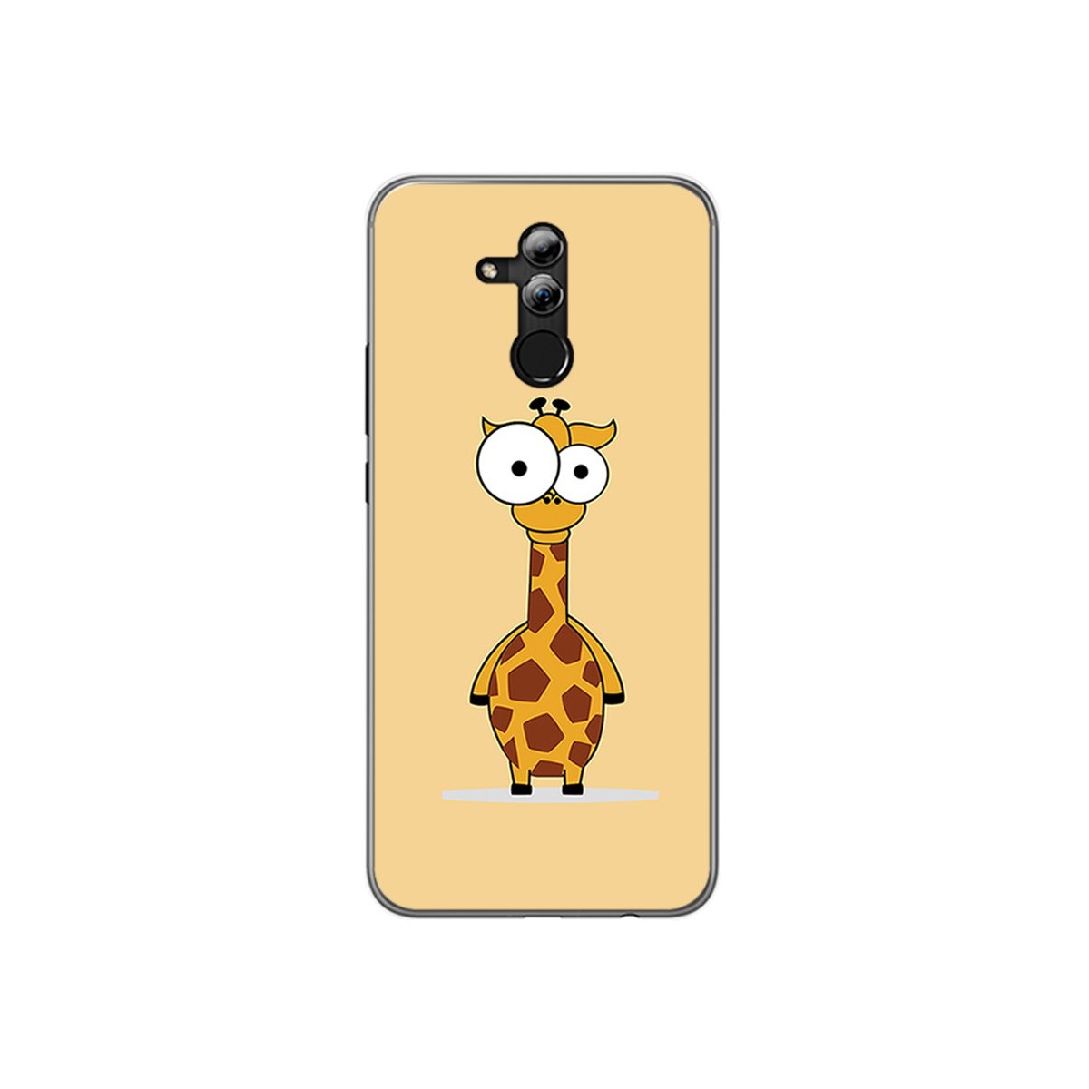 Funda Gel Tpu para Huawei Mate 20 Lite Diseño Jirafa Dibujos