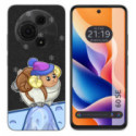 Funda Silicona Transparente para TCL 60 SE diseño Cabra Dibujos