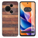 Funda Silicona para TCL 60 SE diseño Madera 03 Dibujos