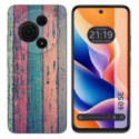 Funda Silicona para TCL 60 SE diseño Madera 10 Dibujos