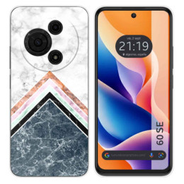 Funda Silicona para TCL 60 SE diseño Mármol 05 Dibujos