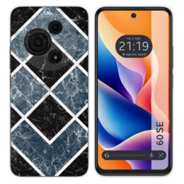 Funda Silicona para TCL 60 SE diseño Mármol 06 Dibujos