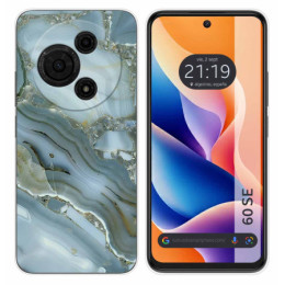 Funda Silicona para TCL 60 SE diseño Mármol 09 Dibujos