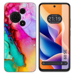 Funda Silicona para TCL 60 SE diseño Mármol 15 Dibujos