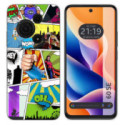 Funda Silicona para TCL 60 SE diseño Comic Dibujos
