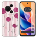 Funda Silicona para TCL 60 SE diseño Flores Vintage Dibujos