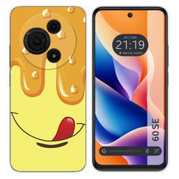 Funda Silicona para TCL 60 SE diseño Helado Vainilla Dibujos