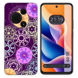 Funda Silicona para TCL 60 SE diseño Radial Dibujos