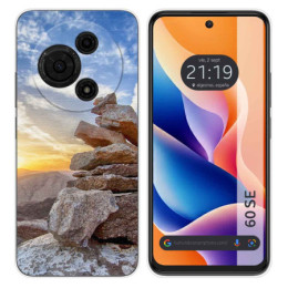Funda Silicona para TCL 60 SE diseño Sunset Dibujos