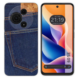 Funda Silicona para TCL 60 SE diseño Vaquero Dibujos