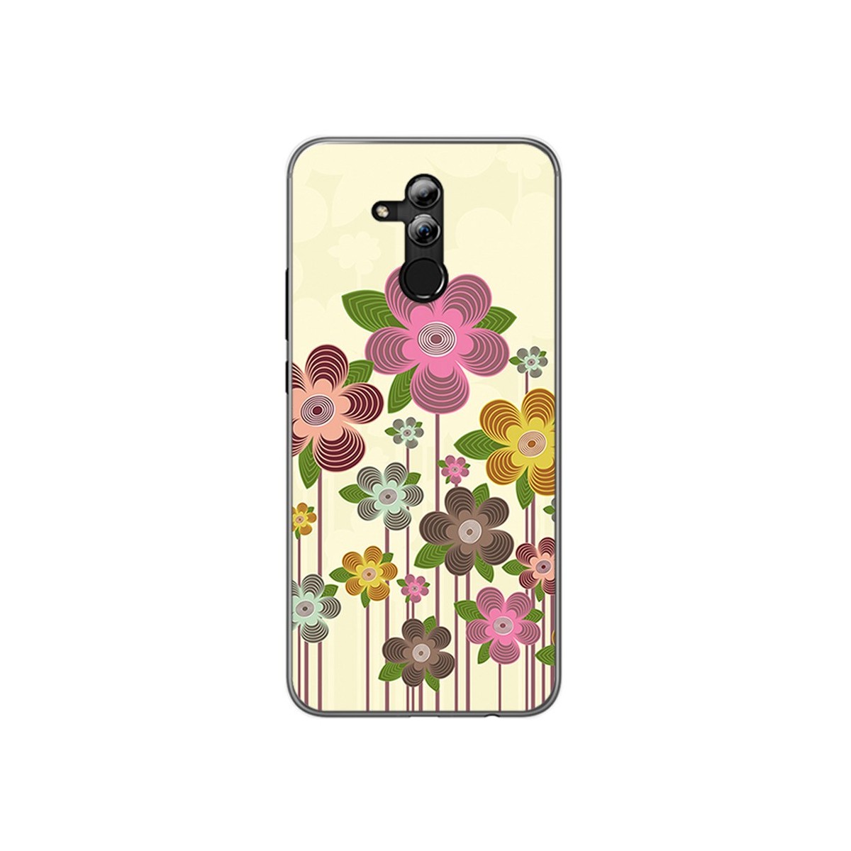 Funda Gel Tpu para Huawei Mate 20 Lite Diseño Primavera En Flor Dibujos