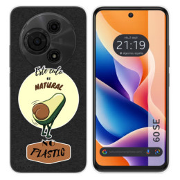 Funda Silicona para TCL 60 SE diseño Culo Natural Dibujos