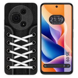 Funda Silicona para TCL 60 SE diseño Zapatillas 02 Dibujos