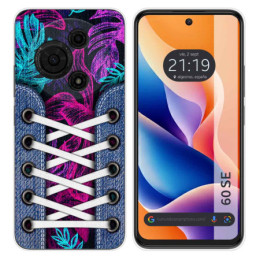Funda Silicona para TCL 60 SE diseño Zapatillas 07 Dibujos