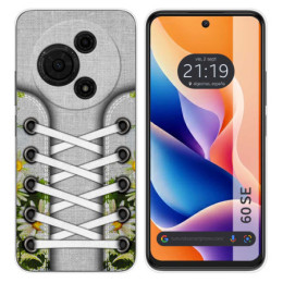 Funda Silicona para TCL 60 SE diseño Zapatillas 08 Dibujos