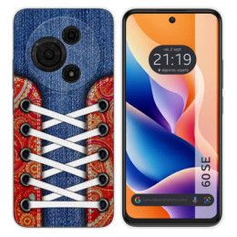 Funda Silicona para TCL 60 SE diseño Zapatillas 11 Dibujos