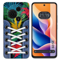 Funda Silicona para TCL 60 SE diseño Zapatillas 12 Dibujos
