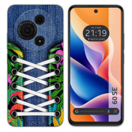 Funda Silicona para TCL 60 SE diseño Zapatillas 13 Dibujos
