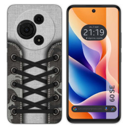Funda Silicona para TCL 60 SE diseño Zapatillas 16 Dibujos