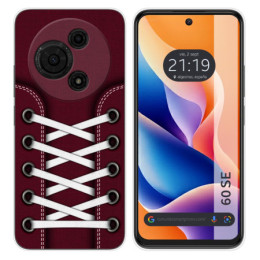 Funda Silicona para TCL 60 SE diseño Zapatillas 17 Dibujos