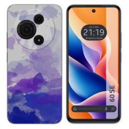 Funda Silicona para TCL 60 SE diseño Acuarela 09 Dibujos
