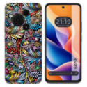 Funda Silicona para TCL 60 SE diseño Flores 04 Dibujos