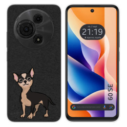 Funda Silicona para TCL 60 SE diseño Perros 05 Dibujos