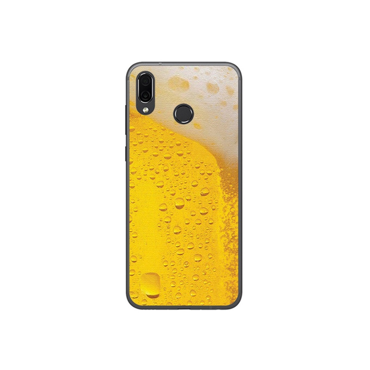 Funda Gel Tpu para Huawei Honor Play Diseño Cerveza Dibujos