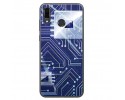 Funda Gel Tpu para Huawei Honor Play Diseño Circuito Dibujos