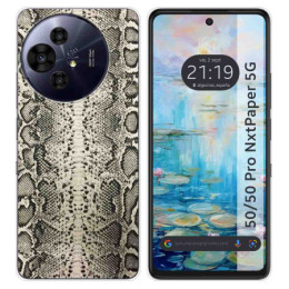 Funda Silicona para TCL 50 / 50 Pro NXTPAPER 5G diseño Animal 01 Dibujos