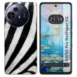 Funda Silicona para TCL 50 / 50 Pro NXTPAPER 5G diseño Animal 02 Dibujos