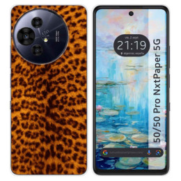 Funda Silicona para TCL 50 / 50 Pro NXTPAPER 5G diseño Animal 03 Dibujos