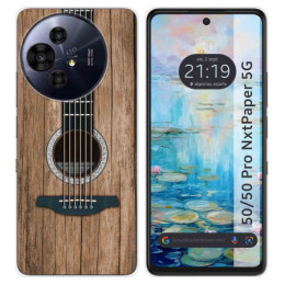 Funda Silicona para TCL 50 / 50 Pro NXTPAPER 5G diseño Madera 11 Dibujos