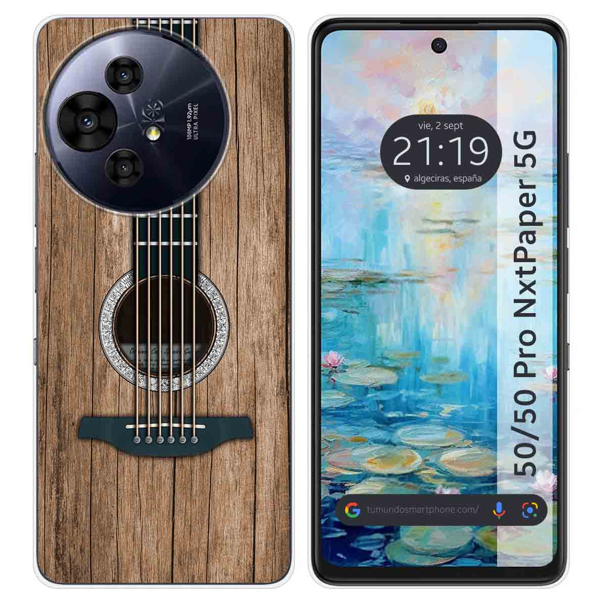 Funda Silicona para TCL 50 / 50 Pro NXTPAPER 5G diseño Madera 11 Dibujos