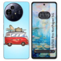 Funda Silicona para TCL 50 / 50 Pro NXTPAPER 5G diseño Furgoneta Dibujos