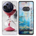 Funda Silicona para TCL 50 / 50 Pro NXTPAPER 5G diseño Reloj Dibujos