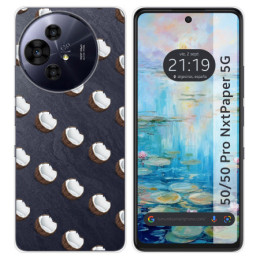 Funda Silicona para TCL 50 / 50 Pro NXTPAPER 5G diseño Cocos Dibujos