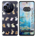 Funda Silicona para TCL 50 / 50 Pro NXTPAPER 5G diseño Perros Dibujos