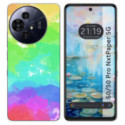Funda Silicona para TCL 50 / 50 Pro NXTPAPER 5G diseño Acuarela 03 Dibujos