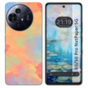 Funda Silicona para TCL 50 / 50 Pro NXTPAPER 5G diseño Acuarela 08 Dibujos