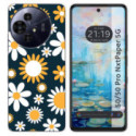 Funda Silicona para TCL 50 / 50 Pro NXTPAPER 5G diseño Flores 08 Dibujos