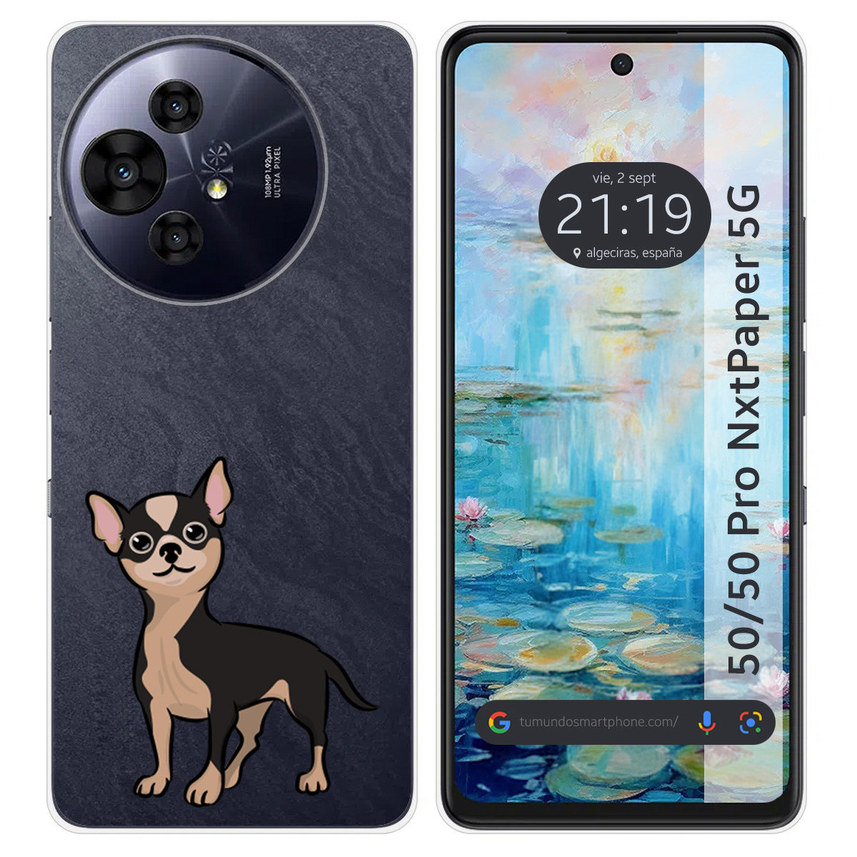 Funda Silicona para TCL 50 / 50 Pro NXTPAPER 5G diseño Perros 05 Dibujos