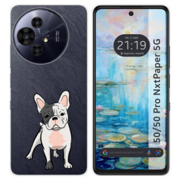 Funda Silicona para TCL 50 / 50 Pro NXTPAPER 5G diseño Perros 06 Dibujos