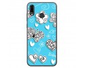 Funda Gel Tpu para Huawei Honor Play Diseño Mariposas Dibujos