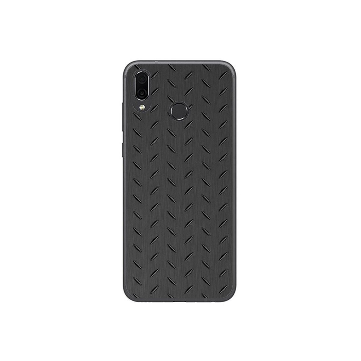 Funda Gel Tpu para Huawei Honor Play Diseño Metal Dibujos