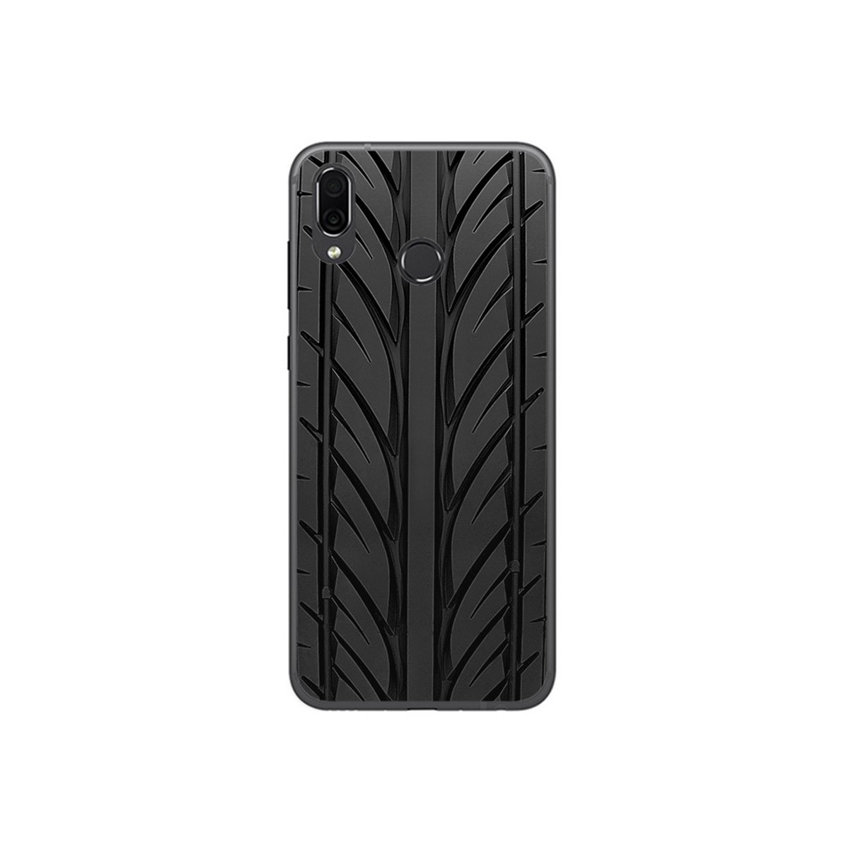 Funda Gel Tpu para Huawei Honor Play Diseño Neumatico Dibujos