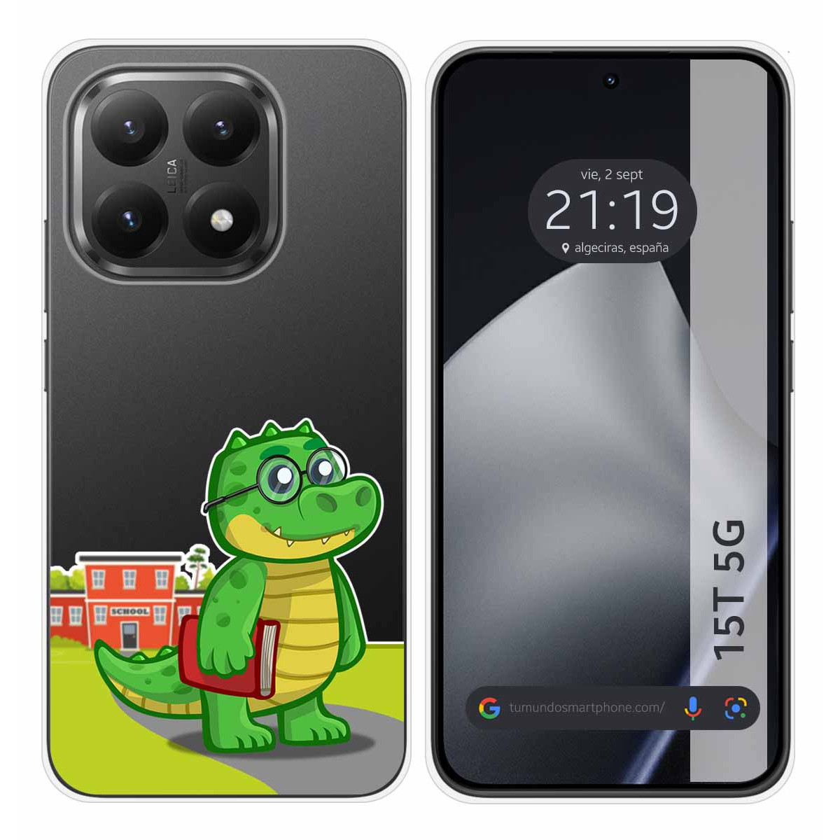 Funda Silicona Transparente para Xiaomi 15T 5G diseño Coco Dibujos