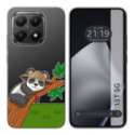 Funda Silicona Transparente para Xiaomi 15T 5G diseño Panda Dibujos